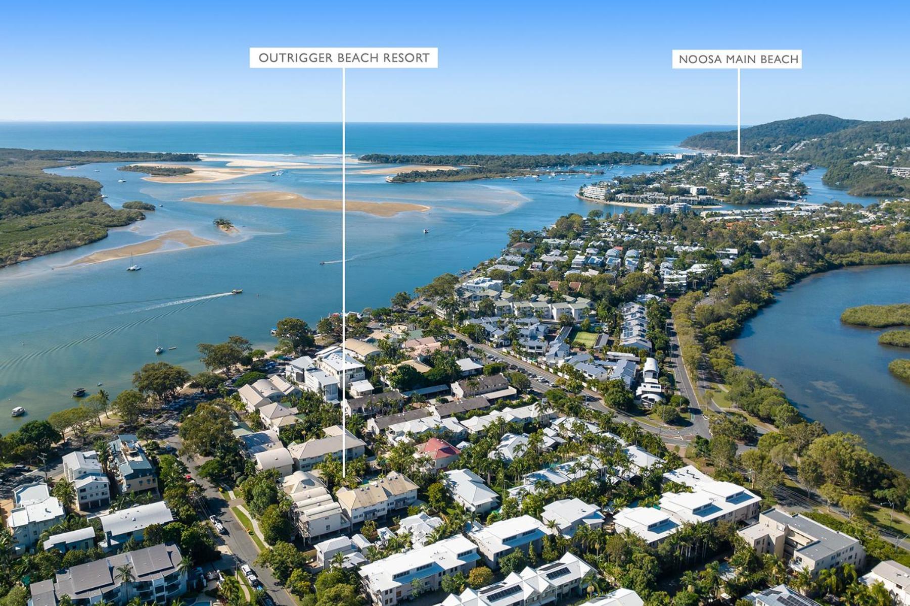 Noosa Outrigger Beach Resort Нусавілл Екстер'єр фото